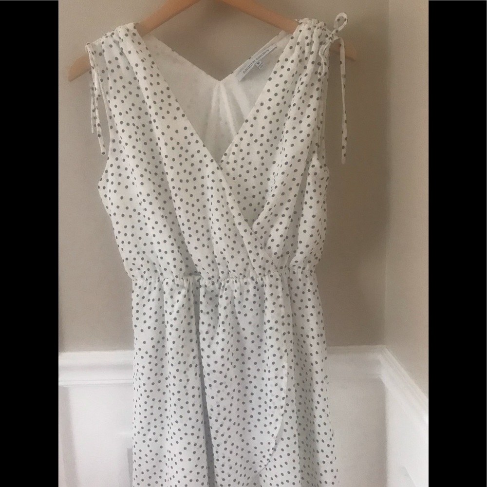 Collective Concepts Silky Dress w Shoulder Ties M